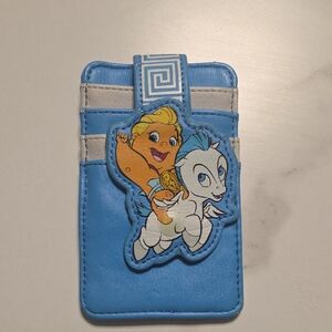 Blue Cartoon Character Phone Card Holder